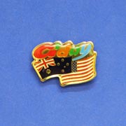 Friendship Pin, Aust/USA
